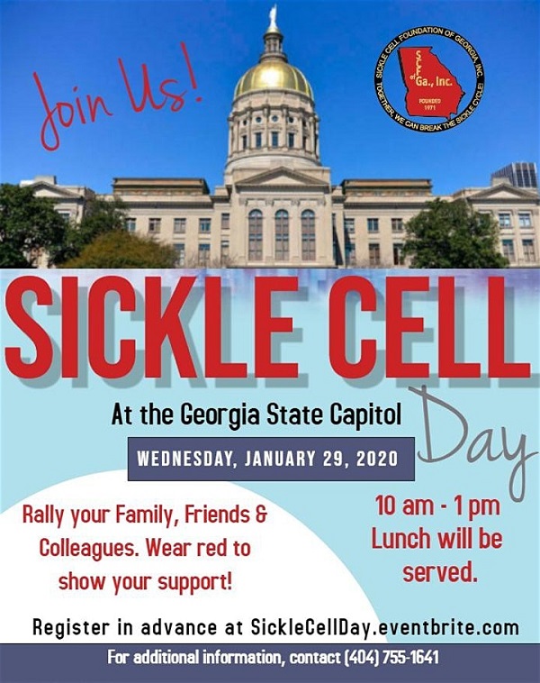 Annual Sickle Cell Day Event By Sickle Cell Foundation Of Georgia (SCFG) 