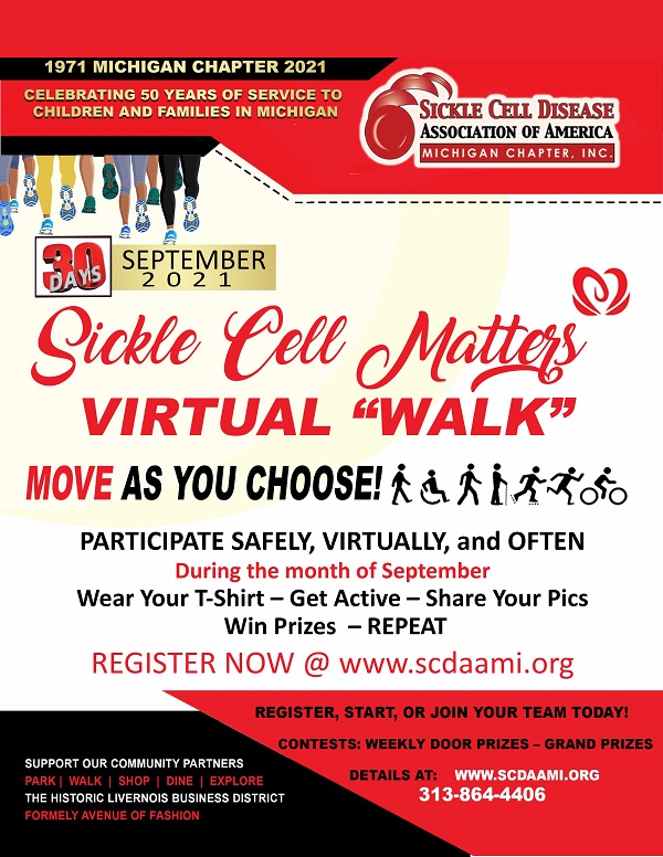Sickle Cell Matters Virtual Walk 2021 