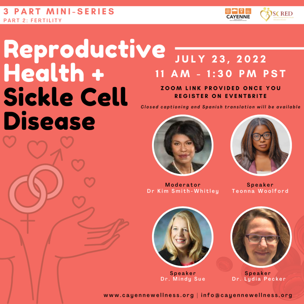 Reproductive Health And Sickle Cell Disease: Fertility Reproductive Health And Sickle Cell Disease: Fertility