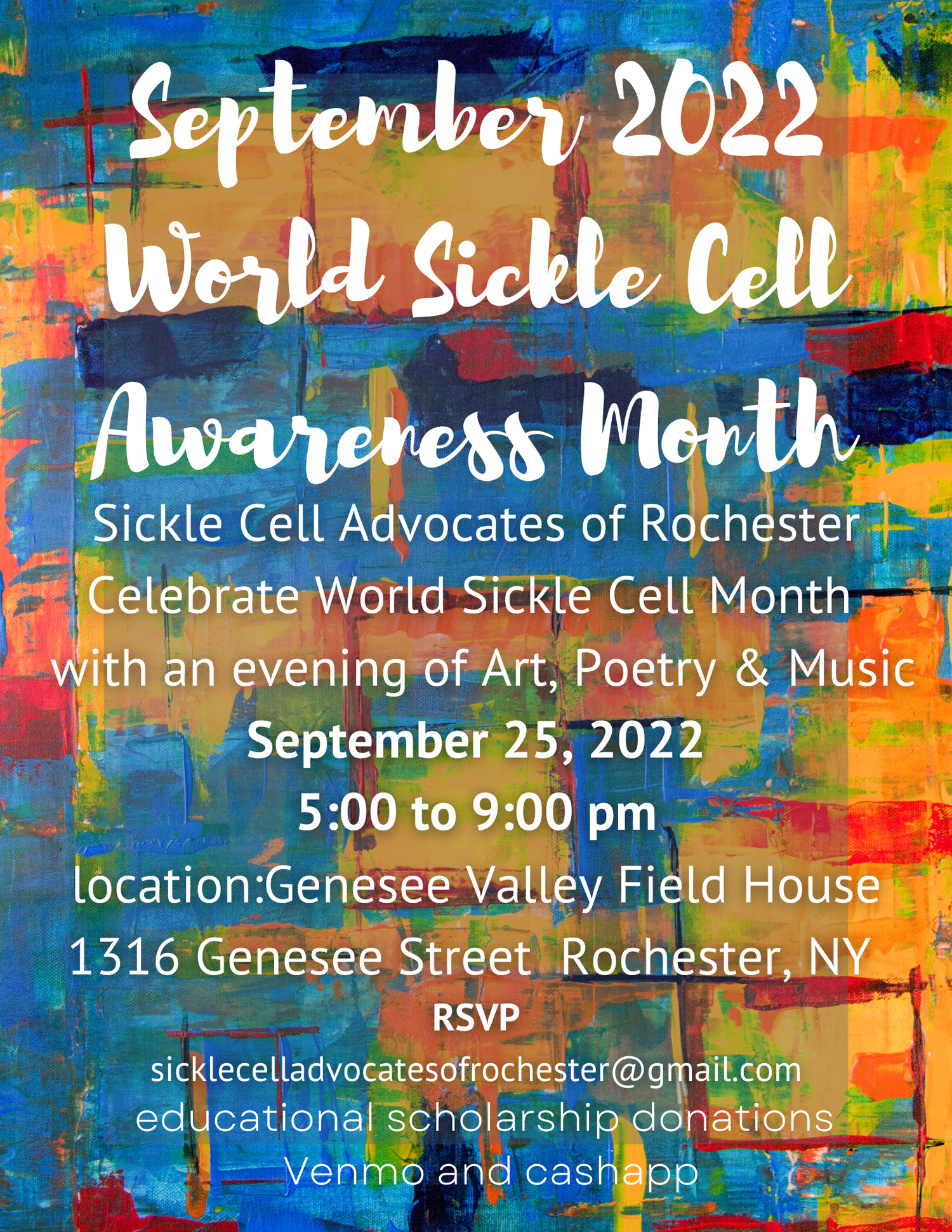 World Sickle Cell Arts Night 