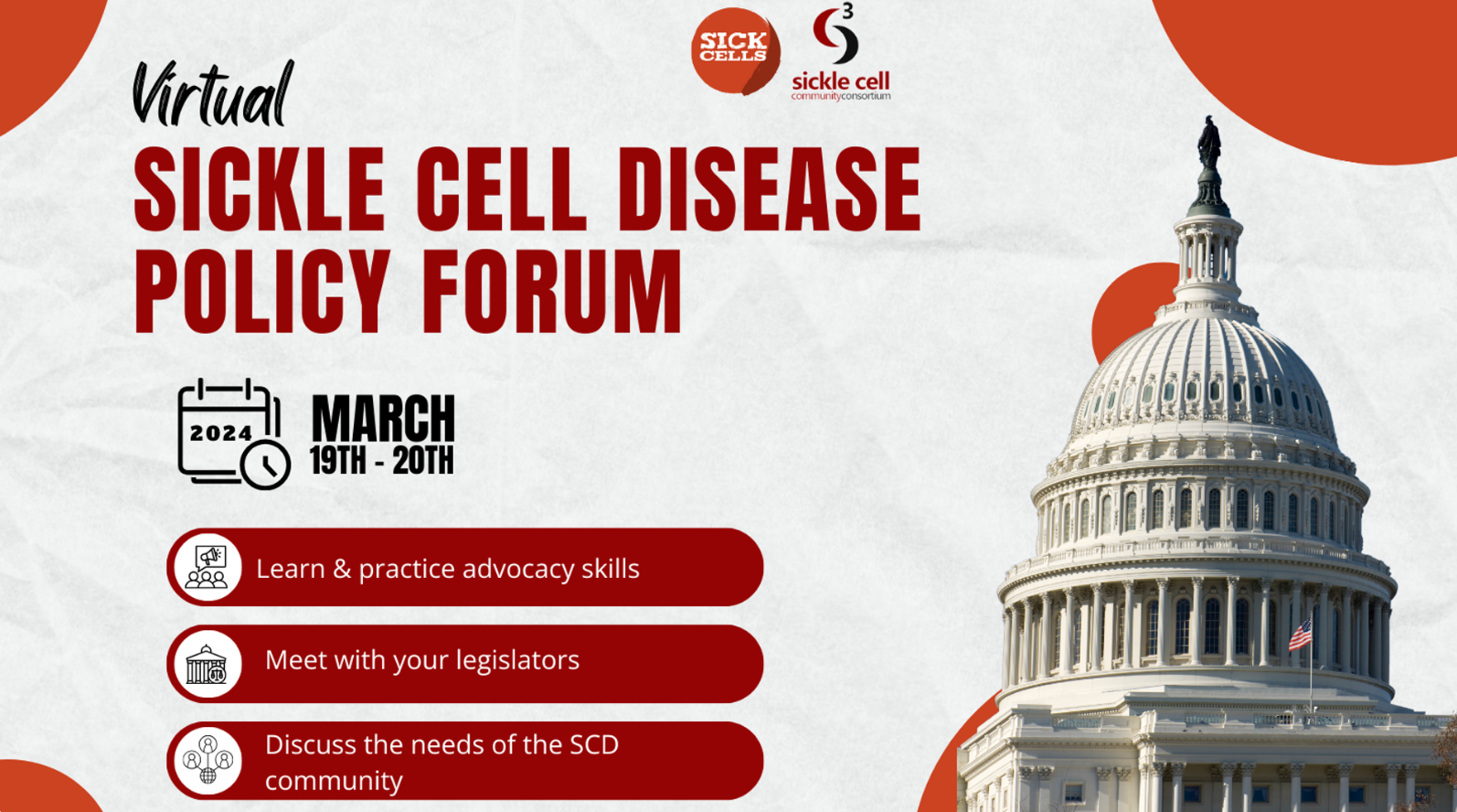 Virtual Sickle Cell Disease Policy Forum 